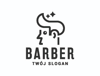 Projekt logo dla firmy Barber | Projektowanie logo